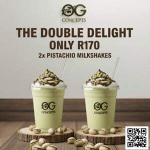 Double Pistachio Milkshakes